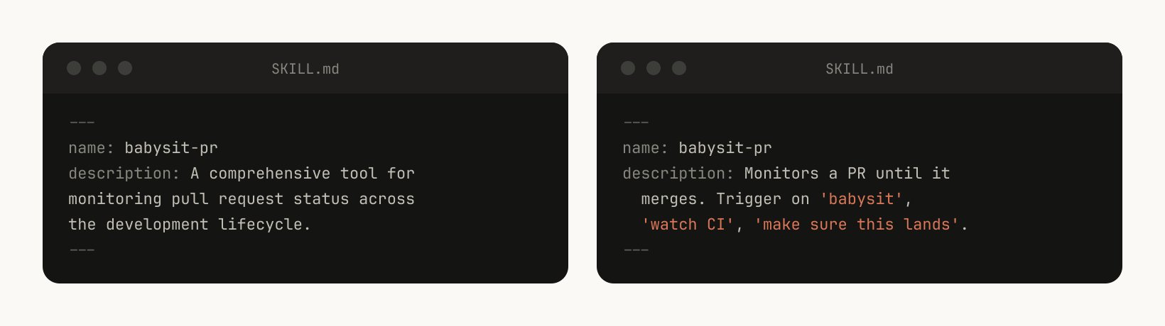 Description Field