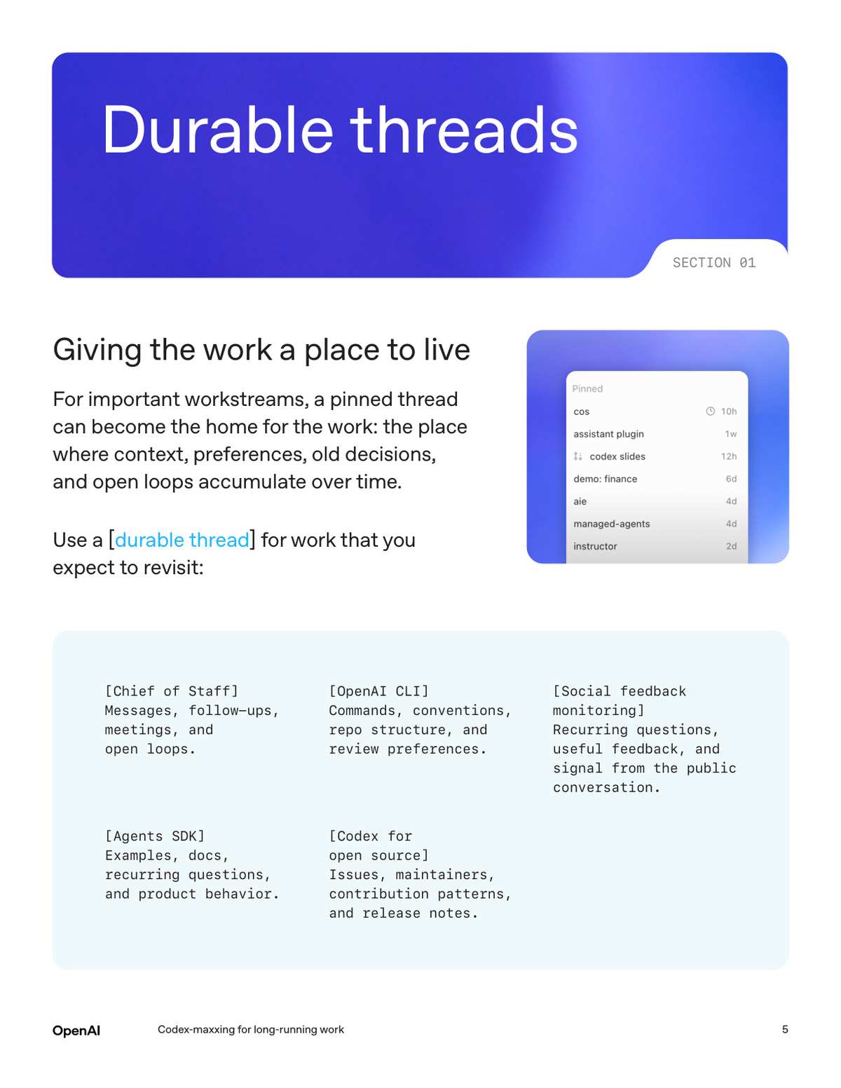 Durable Threads 示例